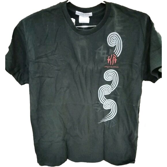 Las Vegas Cirque de Soleil Black Hat Snapback & Black T-shirt Souvenir Set XL - Picture 1 of 3